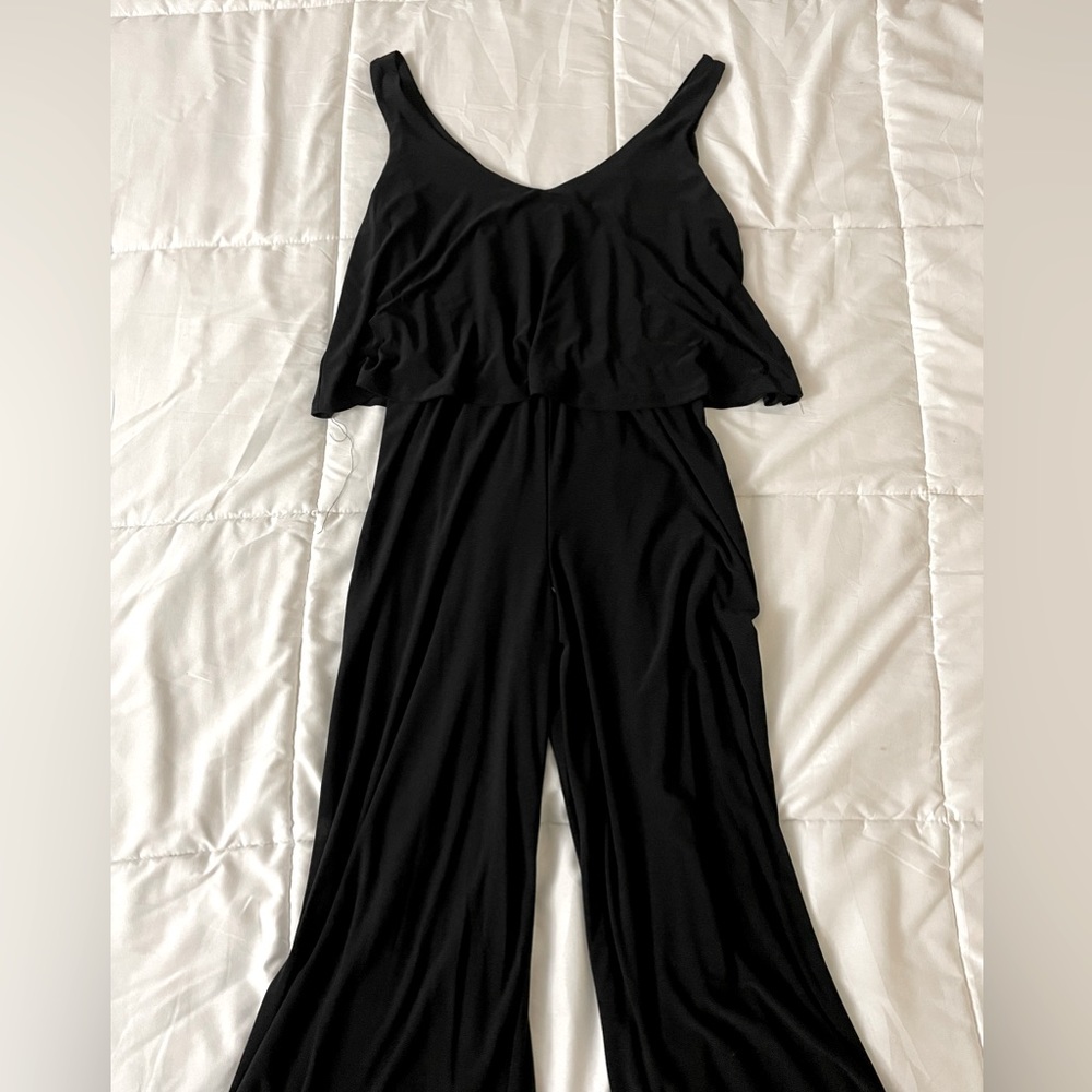 All black jumpsuit